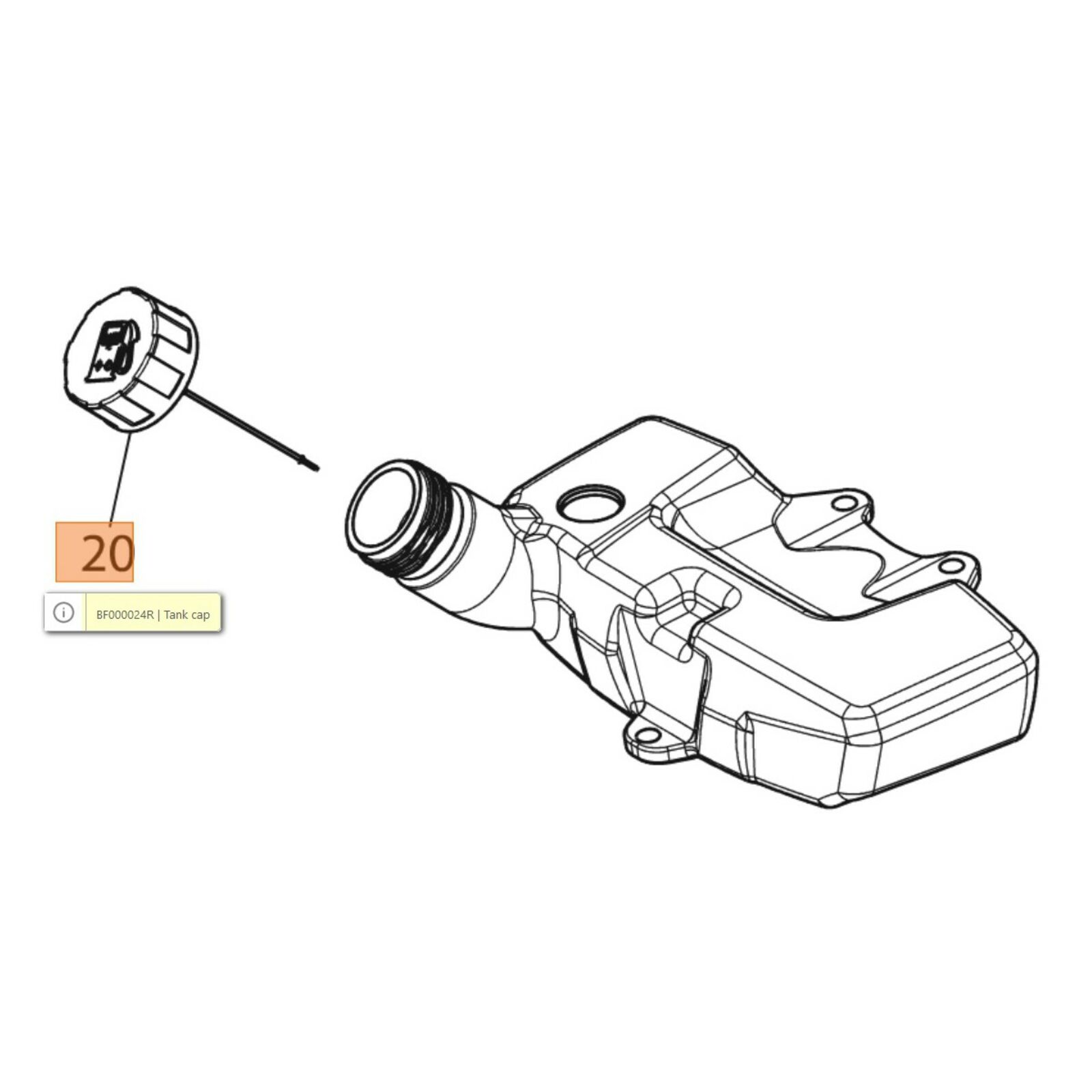 Oleo Mac BCH250 400 500 tanksapka kertmotor hu kertigépek