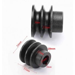 Dupla csig&aacute;s &eacute;ksz&iacute;jt&aacute;rcsa 19 mm tengelyre 54 mm k&uuml;lső &aacute;tm&eacute;rővel